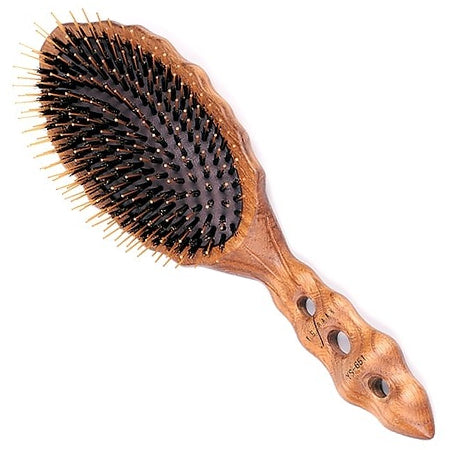 YS Park YS-651 Boar Bristle Wood Styler with Pins