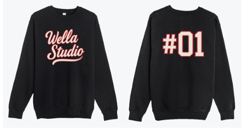 Wella Studio Varsity Sweatshirt